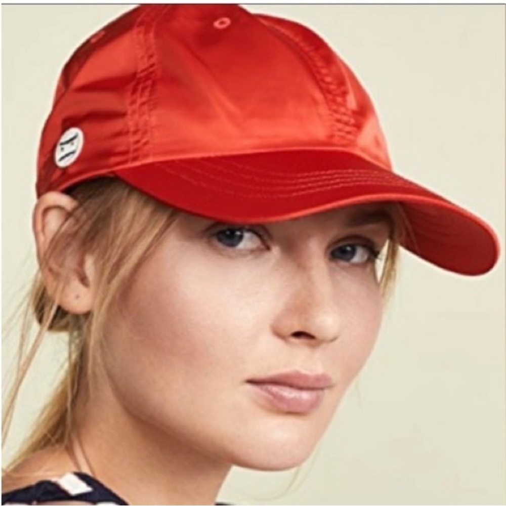 TORY BURCH SPORT Grump Satin Cap